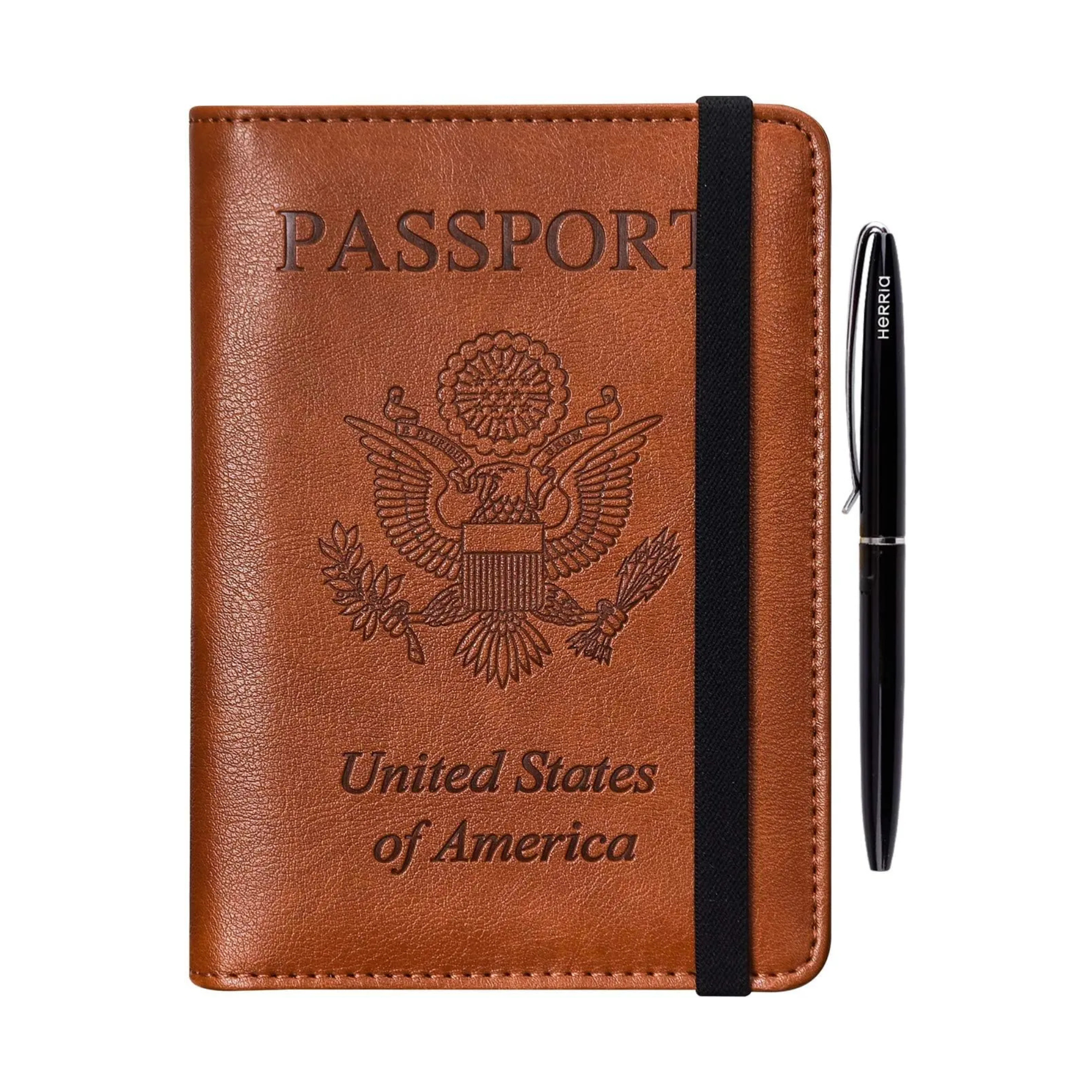 Leather Travel Passport Holder