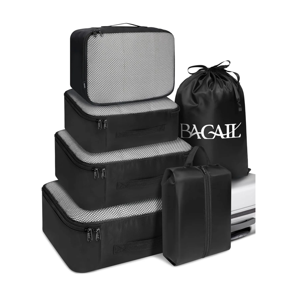 6 Piece Travel Packing Cubes