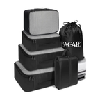 6 Piece Travel Packing Cubes