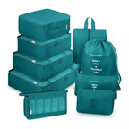 9 Piece Travel Organizer Set
