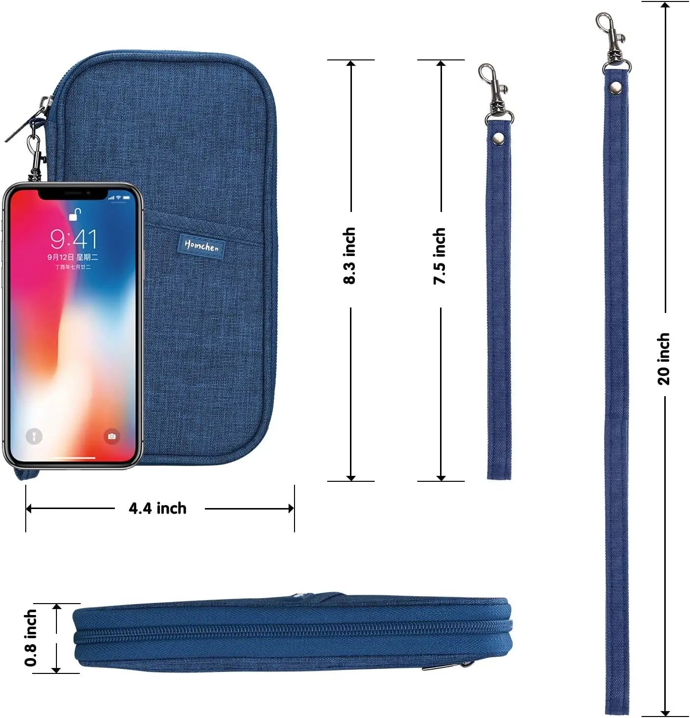 RFID Travel Passport Wallet