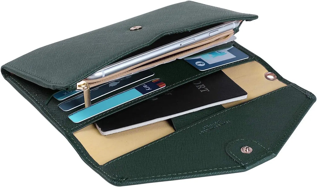 RFID Travel Wallet with Wrist Strap