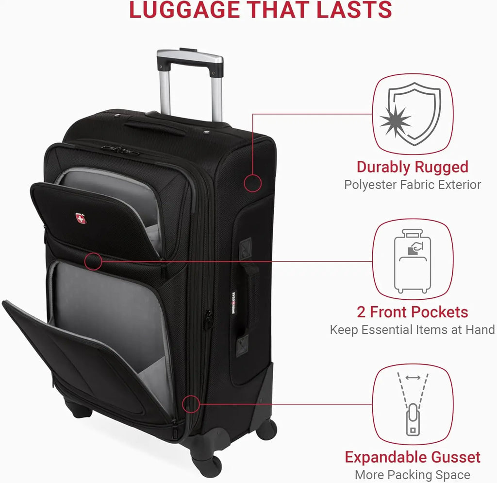 Expandable Spinner Luggage 25”