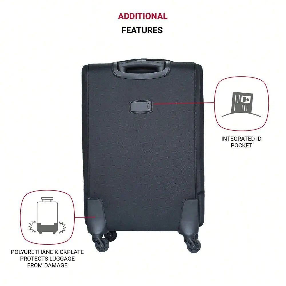 3 Piece TSA Spinner Luggage Set