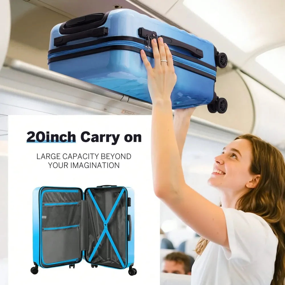 28” Spinner Rolling Suitcase