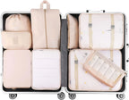 9 Piece Travel Organizer Set