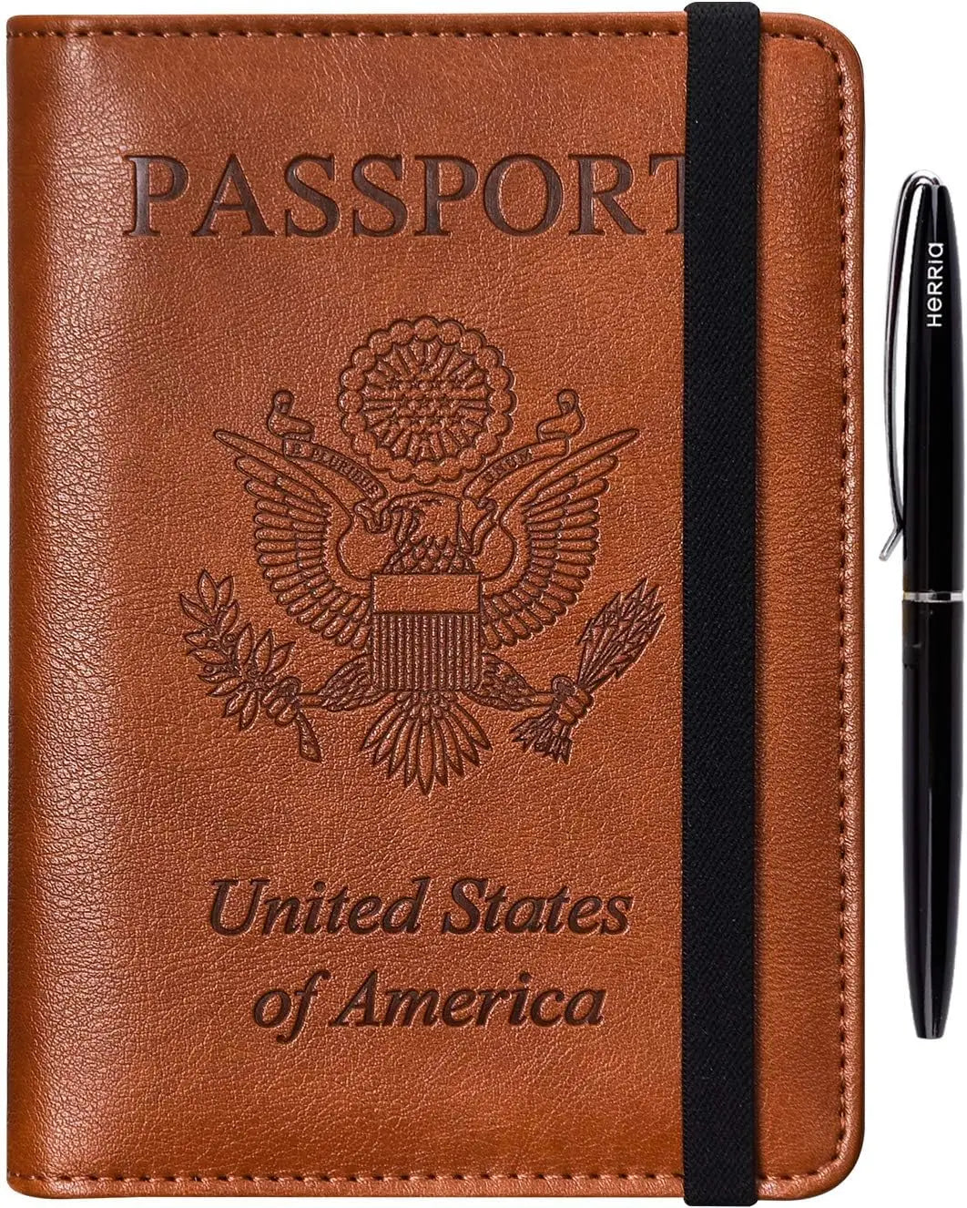 Leather Travel Passport Holder