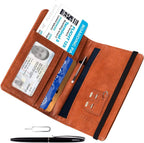 Leather Travel Passport Holder