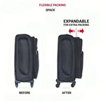 3 Piece TSA Spinner Luggage Set