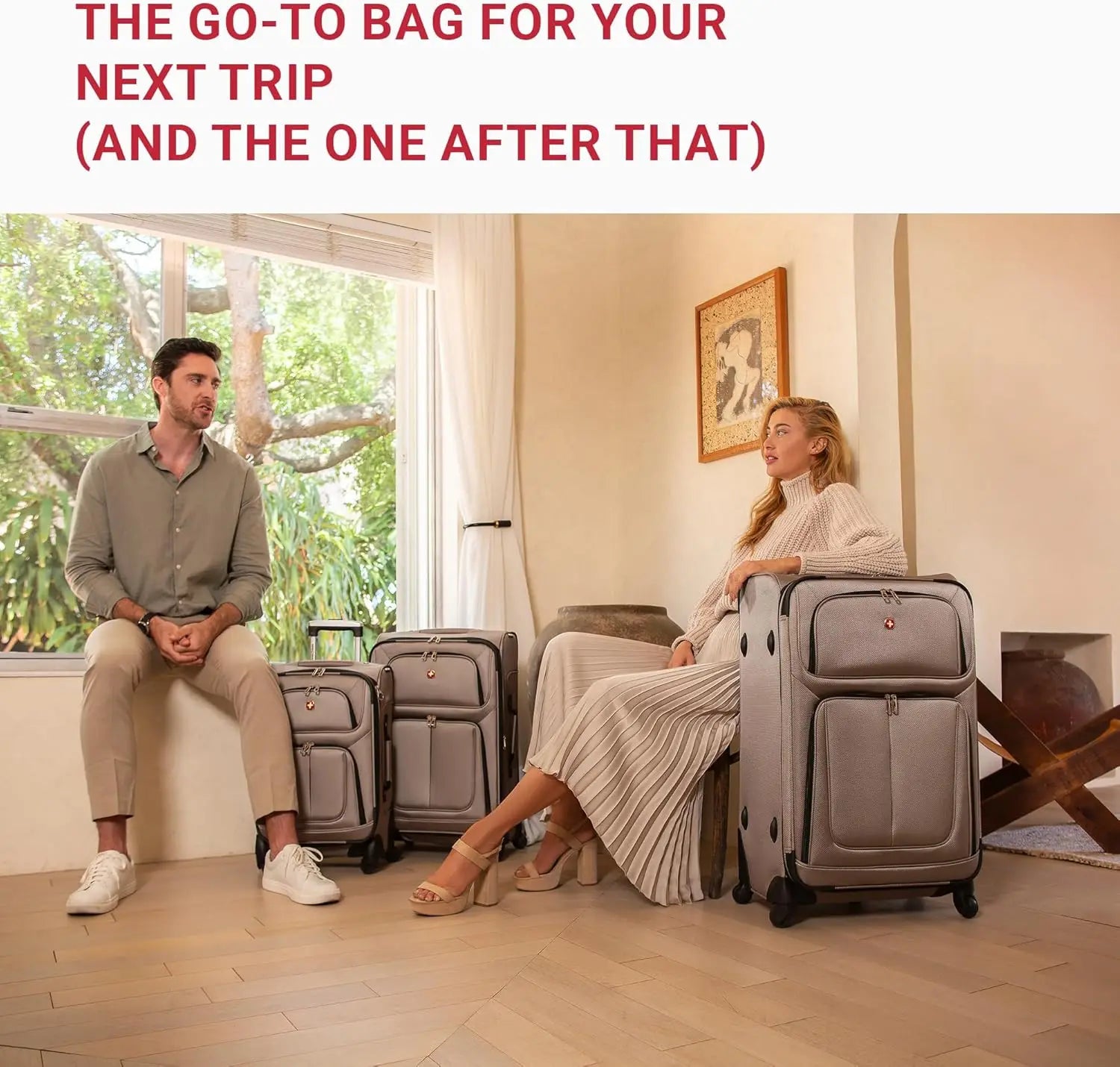 Expandable Spinner Luggage 25”