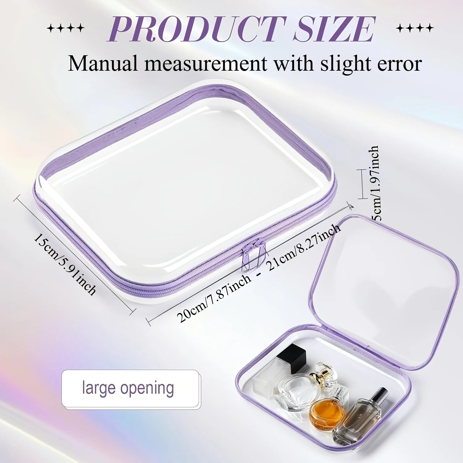 Clear Travel Organizer Case