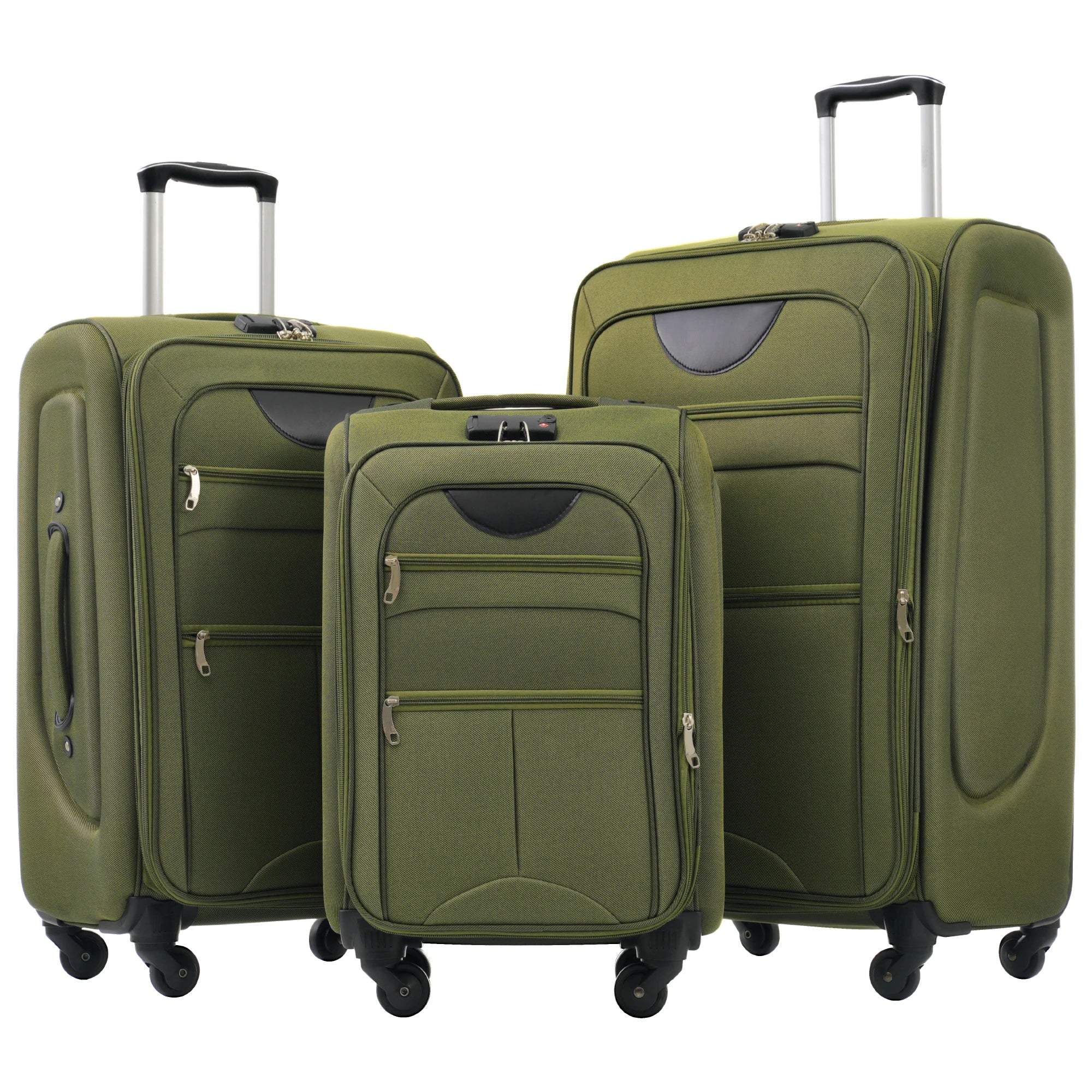 3 Piece Softside Luggage Set
