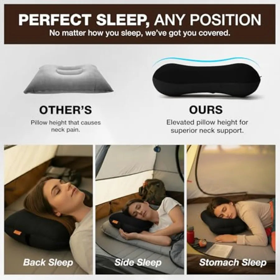 Inflatable Travel Camping Pillow