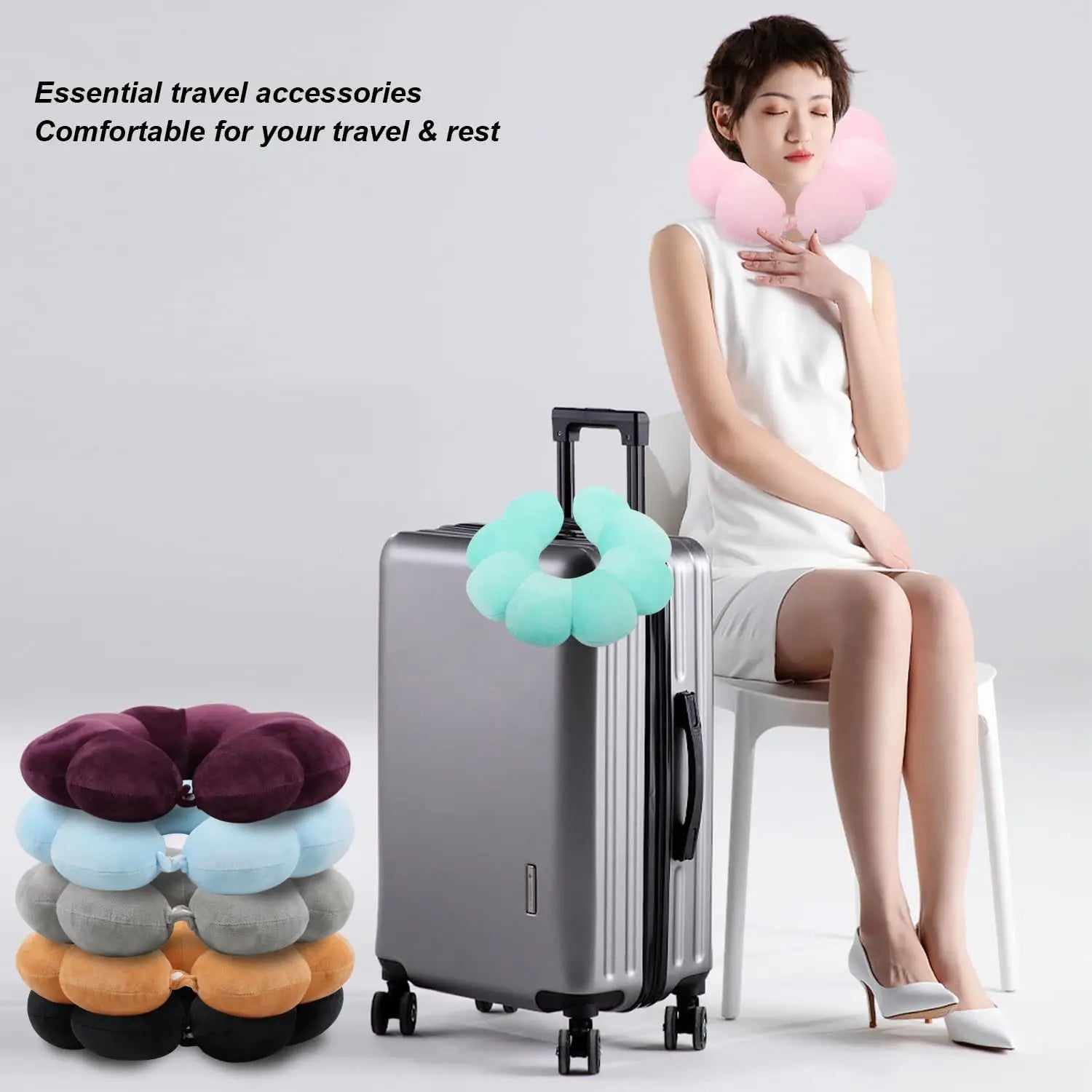 Breathable Travel Neck Pillow
