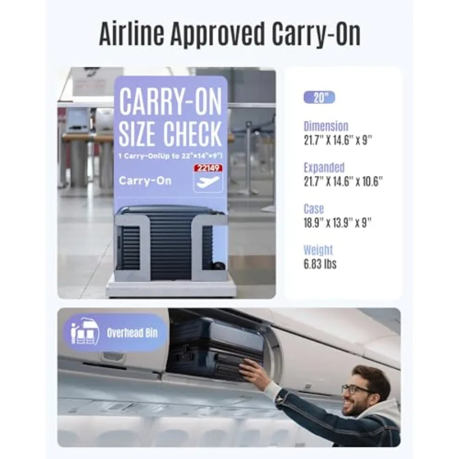 Expandable Hardshell Carry On