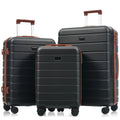 3 Piece ABS Spinner Luggage Set