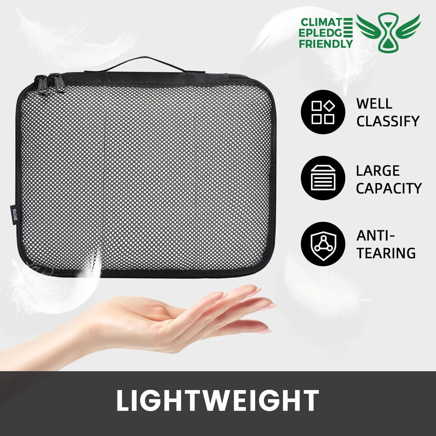 6 Piece Travel Packing Cubes