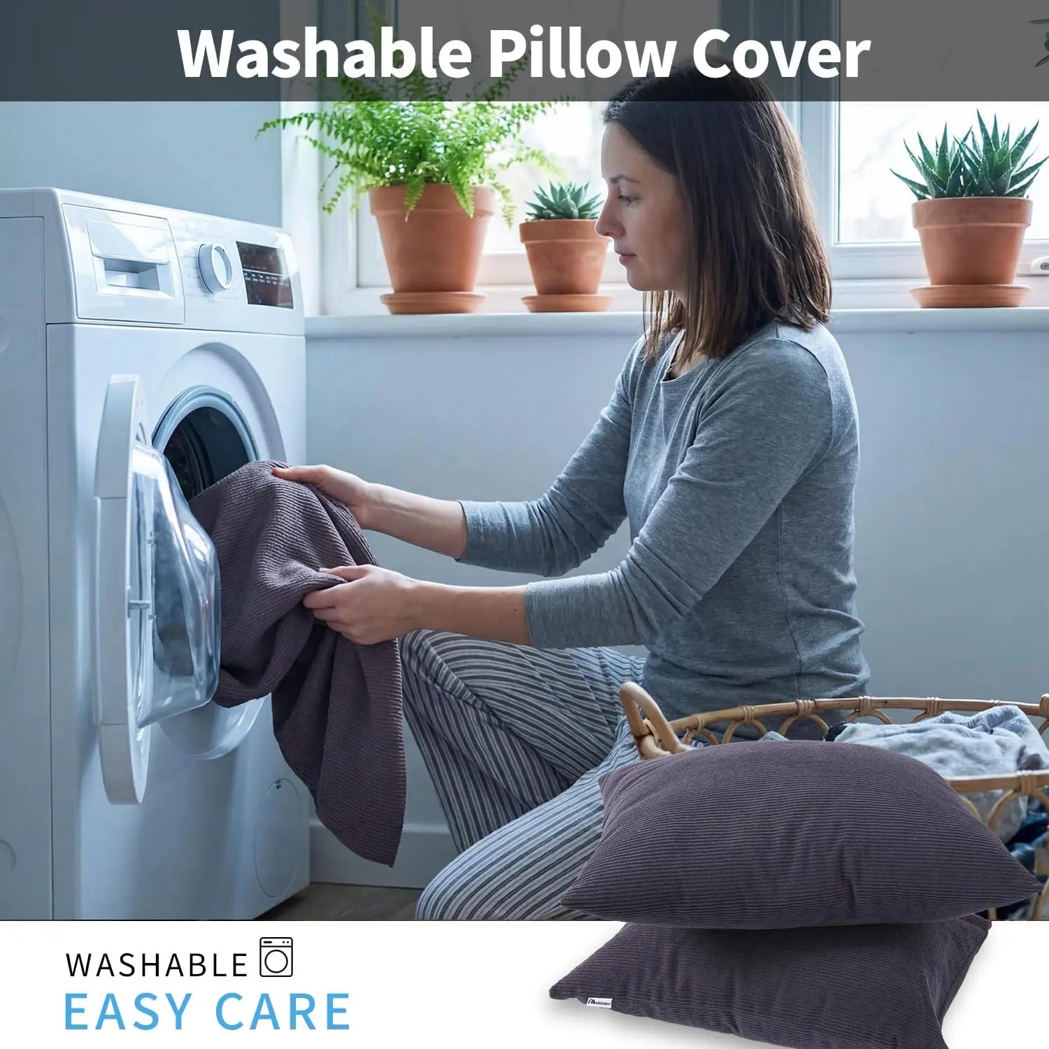 Plush Travel Camp Pillow