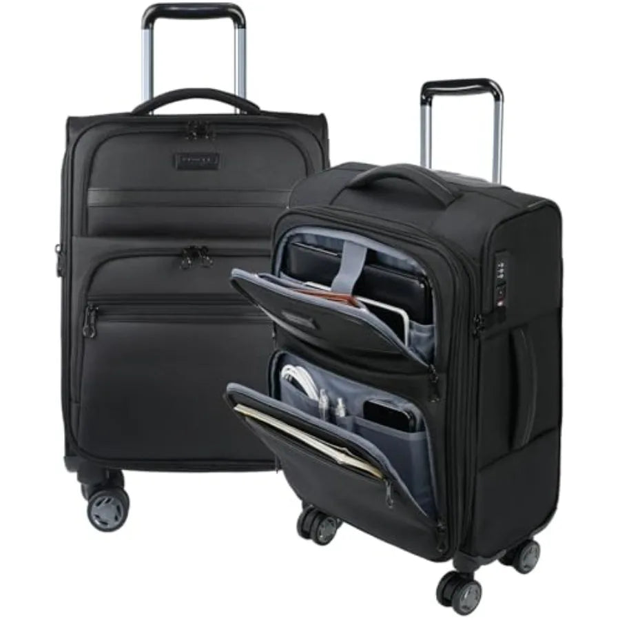 Softside Carry On with Front Pocket