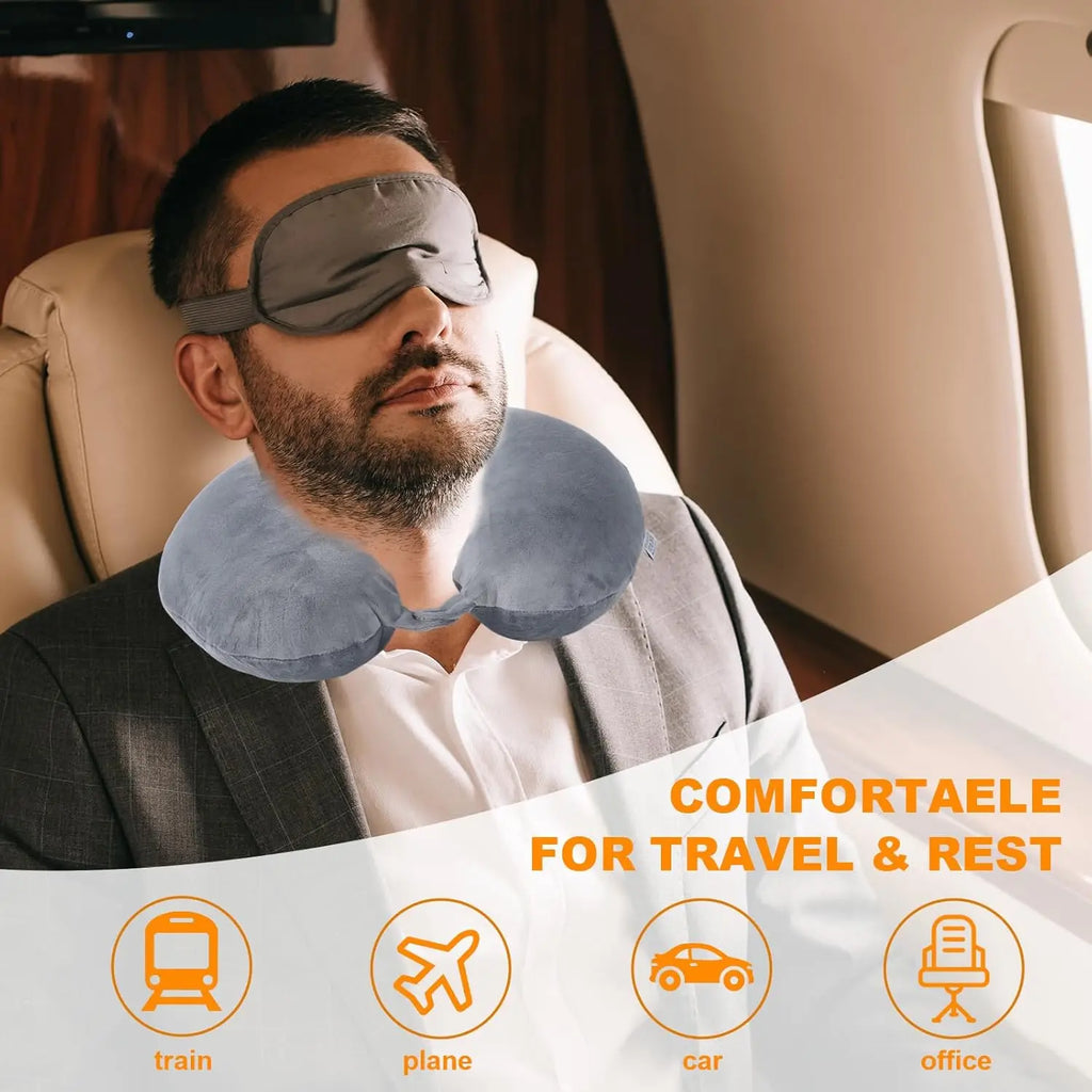 Memory Foam Neck Travel Pillow