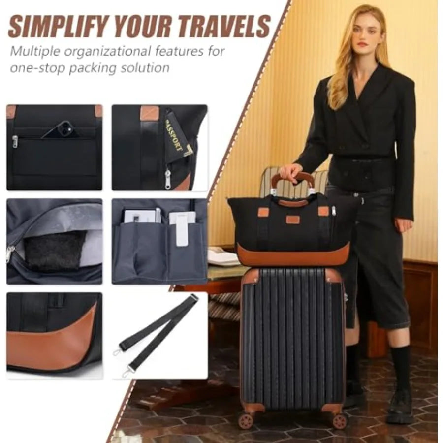 3 Piece Carry On Luggage Set