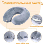 Memory Foam Neck Travel Pillow