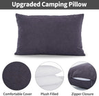 Plush Travel Camp Pillow