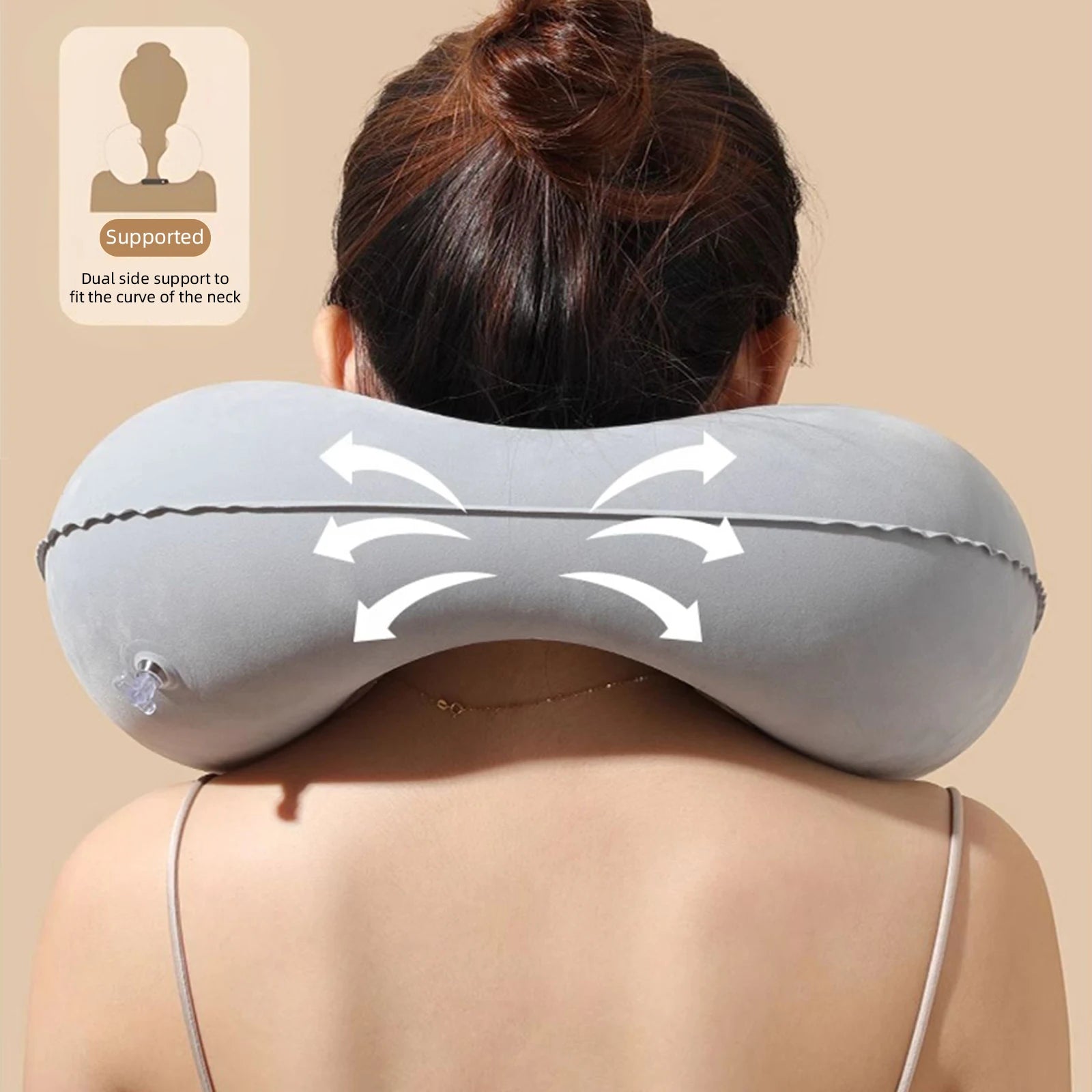 Inflatable Travel Neck Pillow