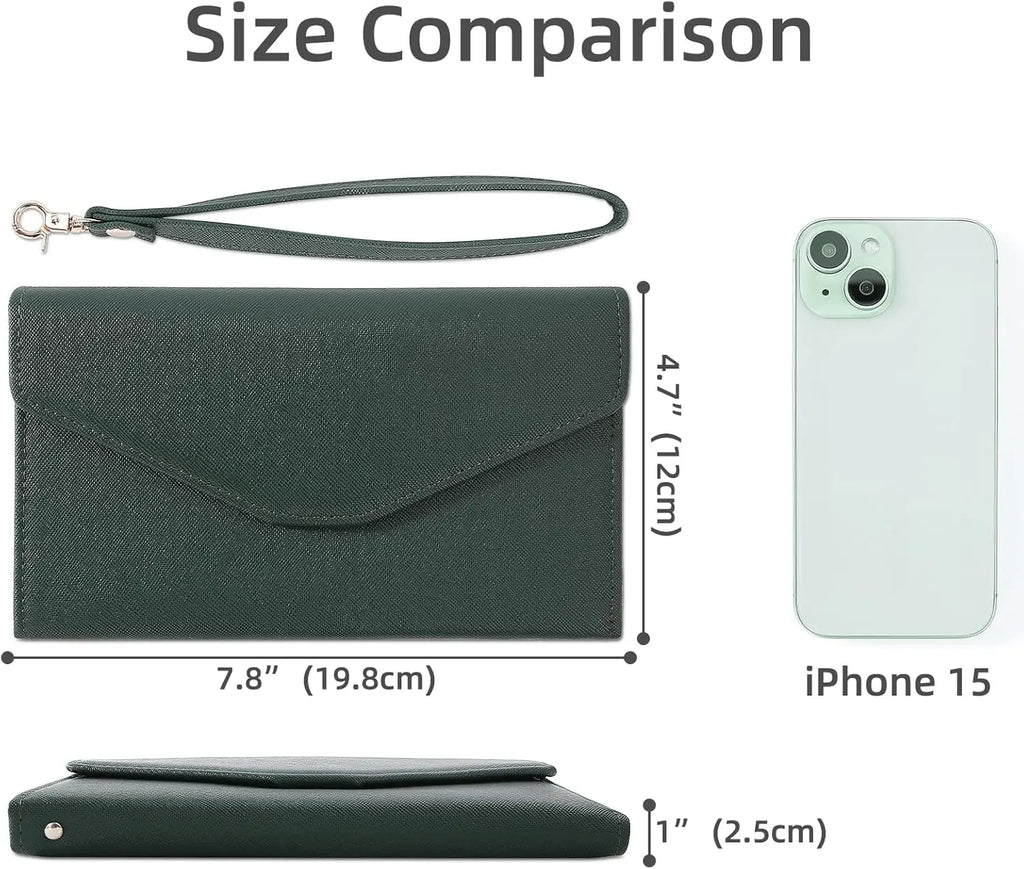 RFID Travel Wallet with Wrist Strap