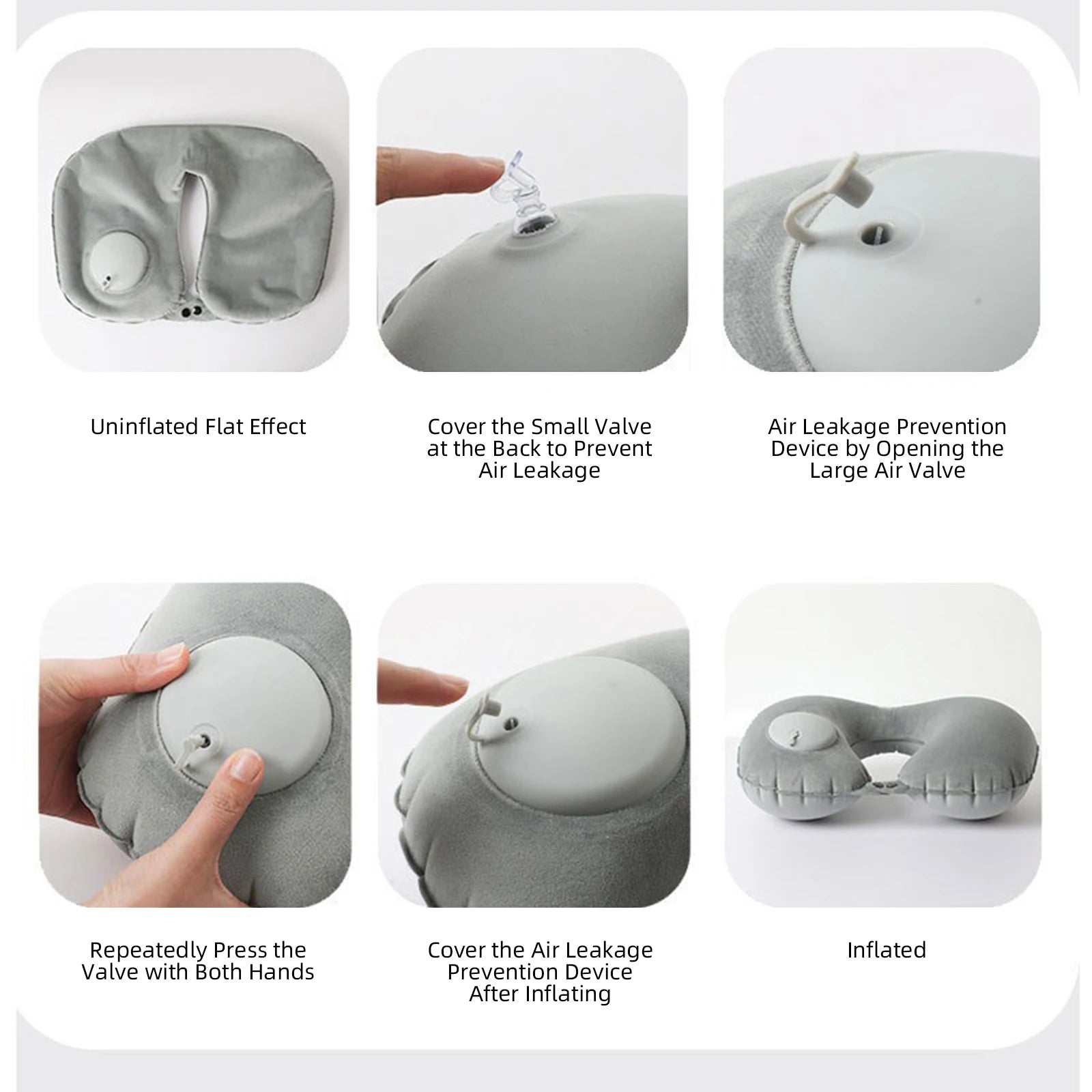 Inflatable Travel Neck Pillow