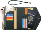RFID Travel Wallet with Wrist Strap