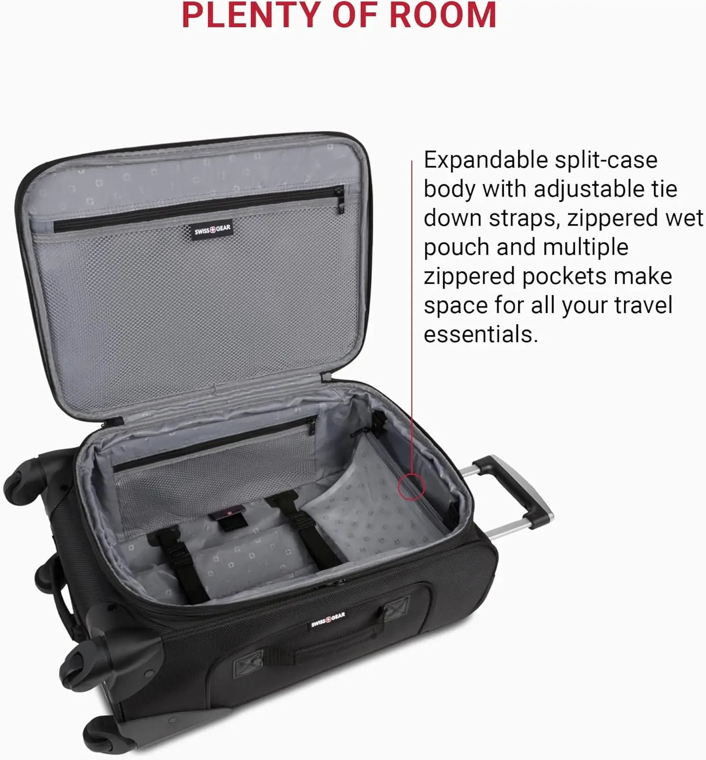 Expandable Spinner Luggage 25”
