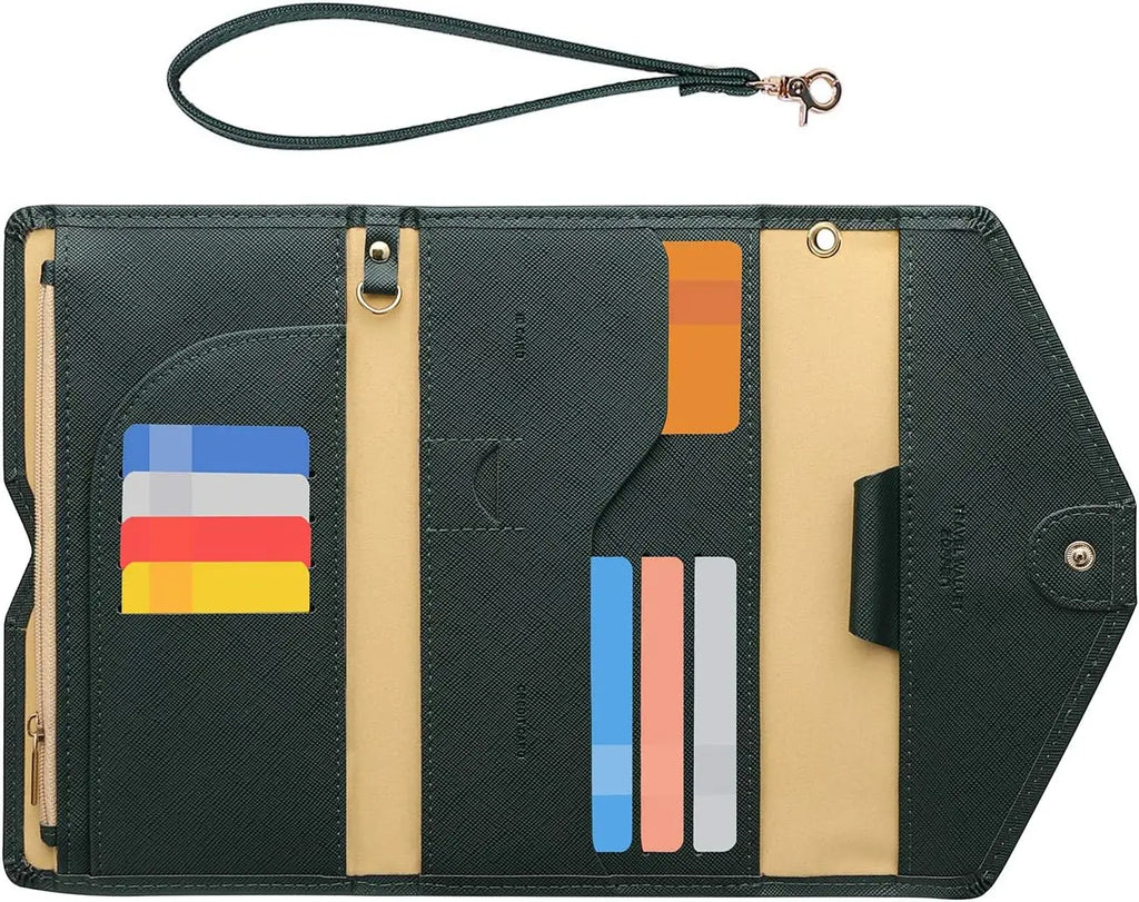 RFID Travel Wallet with Wrist Strap